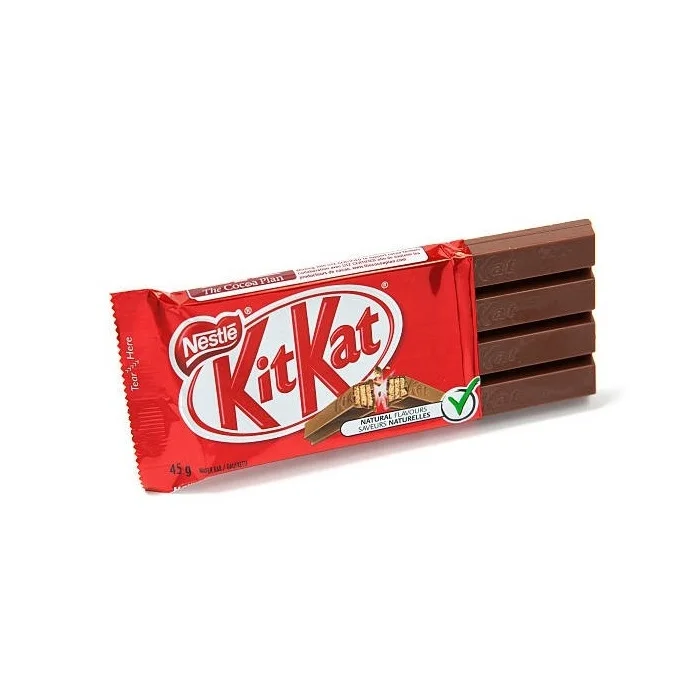 Оригинальные Плитки шоколада Nestle KitKat (4 пальца)