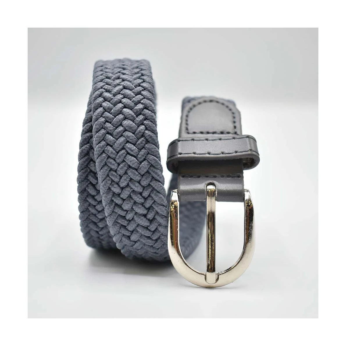 Leather Pyramid Belt for Jeans Studded Belt Square Beads Metal Three Row Punk Men Women Black Ladies Belt PU 3.8*120cm 172G