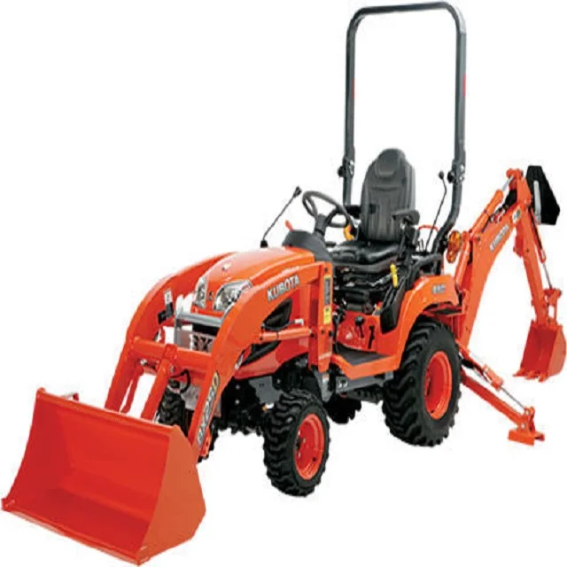 Cheap compact tractor used tractor agriculture 4WD Mini Garden Tractor for KUBOTA-B2301 Series with Front End Loader