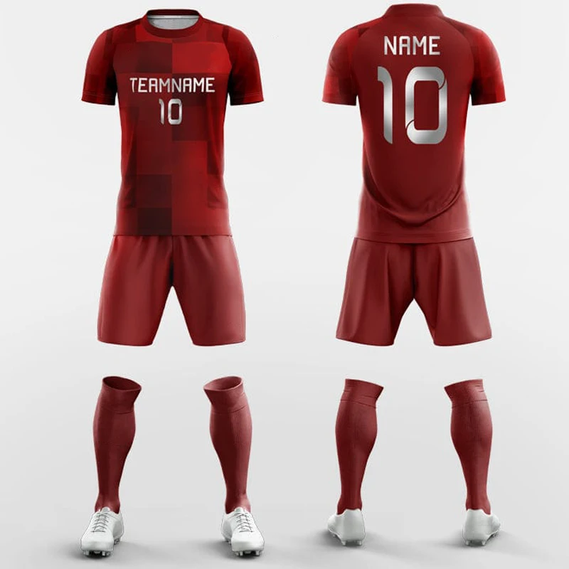 Sports & Training Clothing Soccer Uniforms New Model Latest Printing Custom Logo Soccer Jersey and Shirt Sets