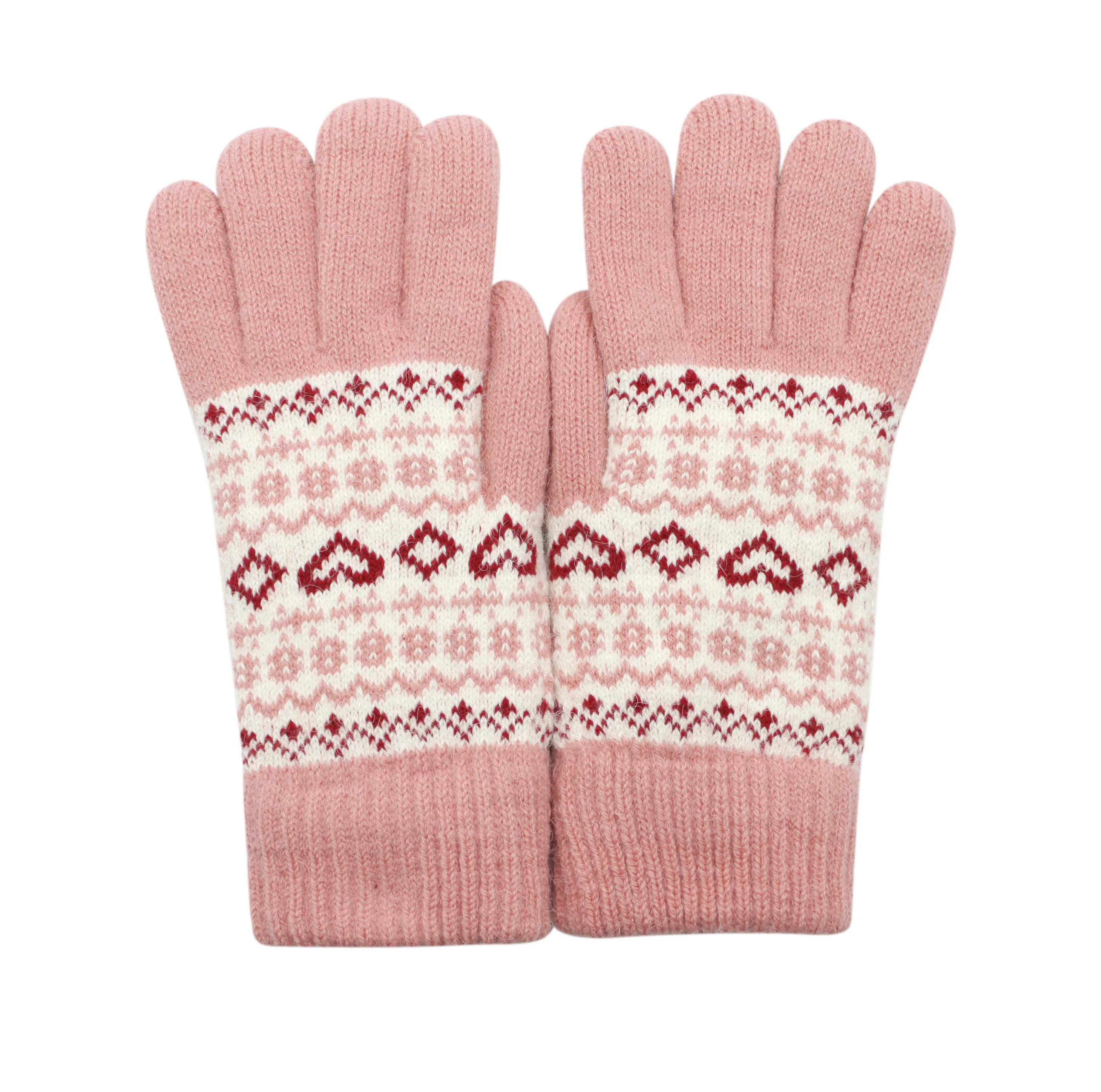 Women Winter Knitted Gloves