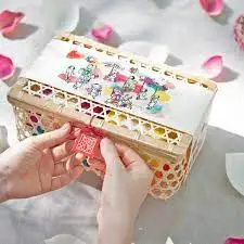 Eco nontoxic friendly storage baskets wicker gift baskets vietnam Natural moon cake wicker gift baskets bamboo boxers gift set