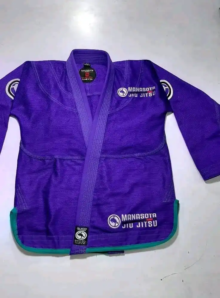 Premium Quality Professional Plain Jiu Jitsu Gi / BJJ Kimono / BJJ Gis Custom BJJ Gi Blue for Men Brazilian Jiu Jitsu Uniform