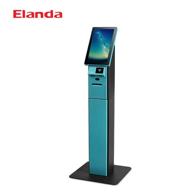 China Payment Device Kiosk Intel Celeron J1900 Table Kiosk