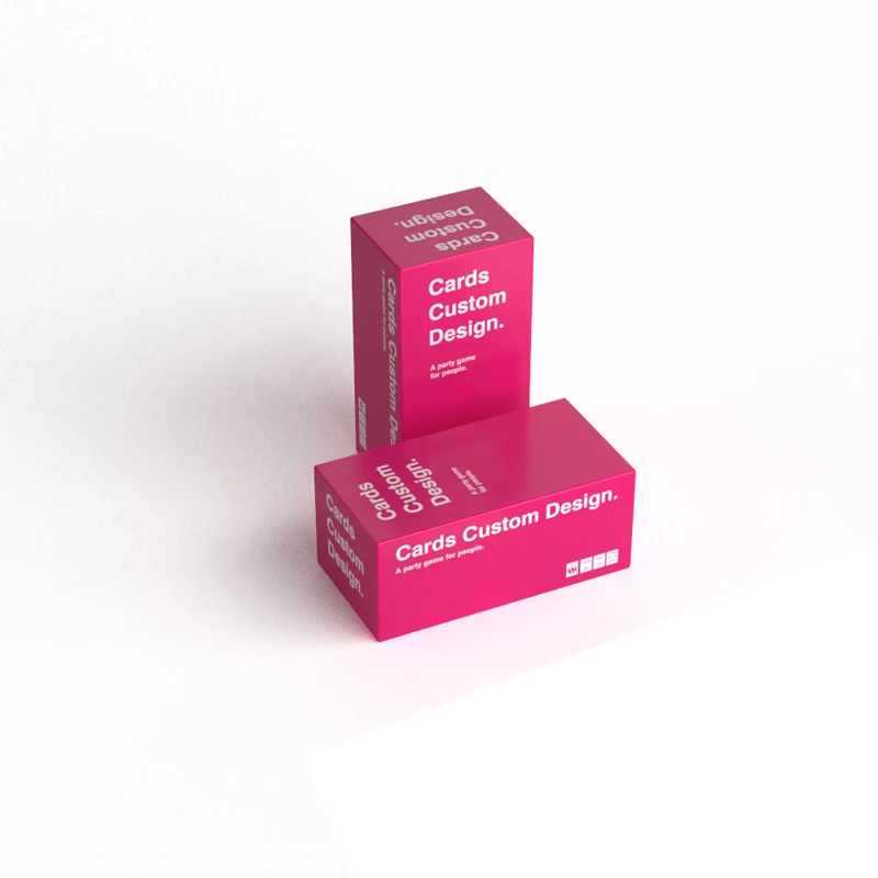 Factory Complete Oil Process Cards Competitive Price Wholesale Customized Party Card Games for Adult