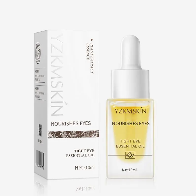 OEM/ODM Essence oil Natural Organic eye Care Reduces Wrinkles Fine Lines Anti Aging Dark Circles Eye Bag Eye Essence oil