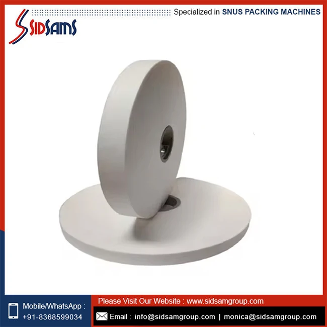 Snus Packing Filter Paper High Speed Automatic Filter Paper Snus Powder Packing Machine At Best Price