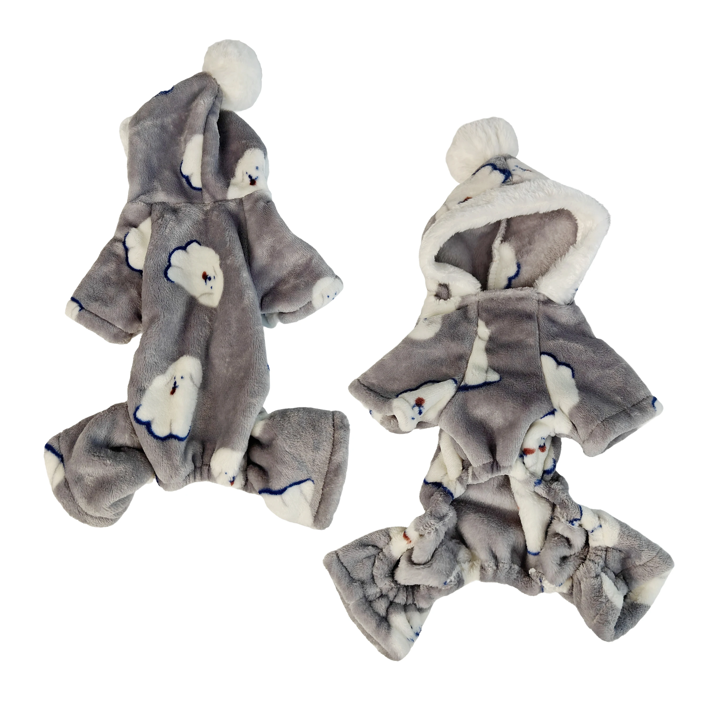 2023 Dog Winter Cotton-padded Clothes Cotton Coat Lovable Warm Dog Cloth Pet Clothes