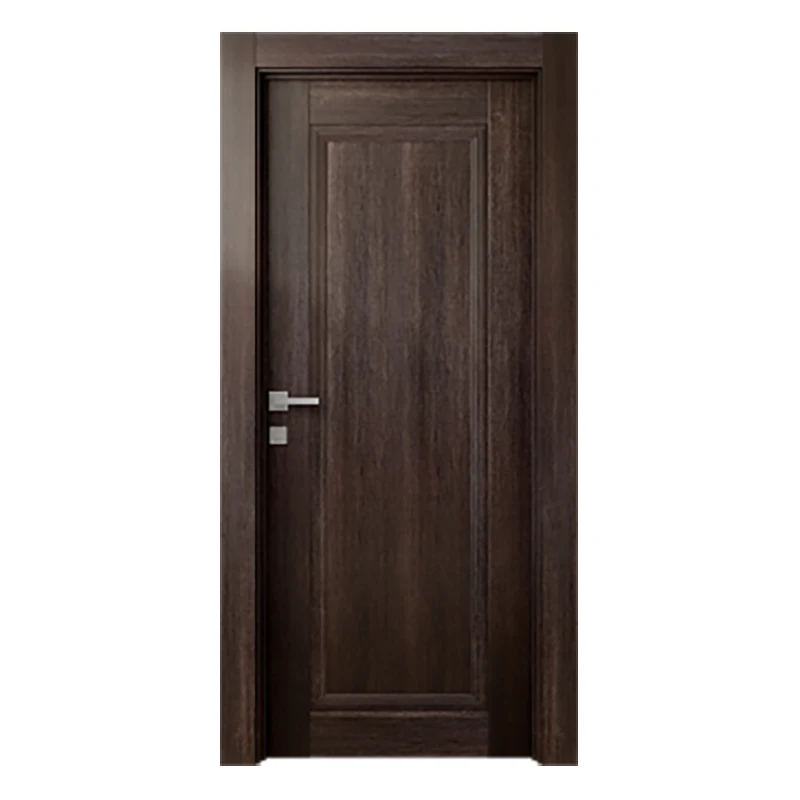High Quality New Design Interior Doors Solid Wood MDF Modern Prehung Flush Doors Bedroom Door for Apartment
