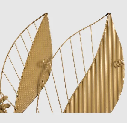 Iron Metal Decoration Items Gold Metal 3d Wall Art Hangings For Living Room Wall Decoration Home Handcrafted Panel Canvas