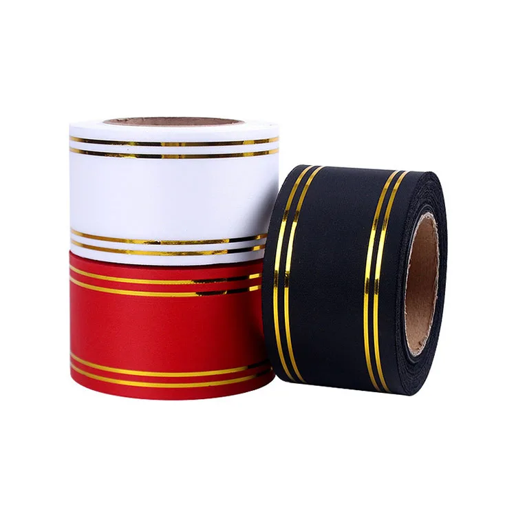 50 Yards Colored polypropylene PP solid plain ribbon plastic ribbon polypropylene plastic gift ribbon roll