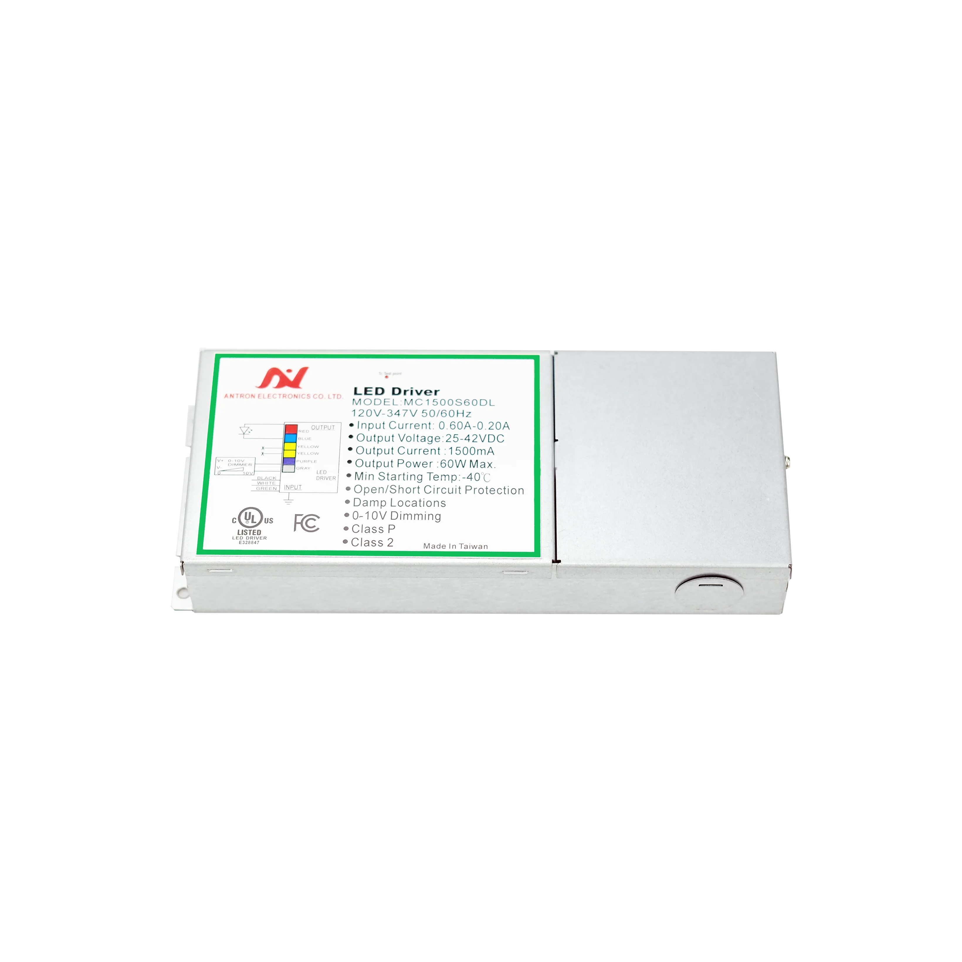 Antron LED Driver Dimmable 40W to 60W Panel Light