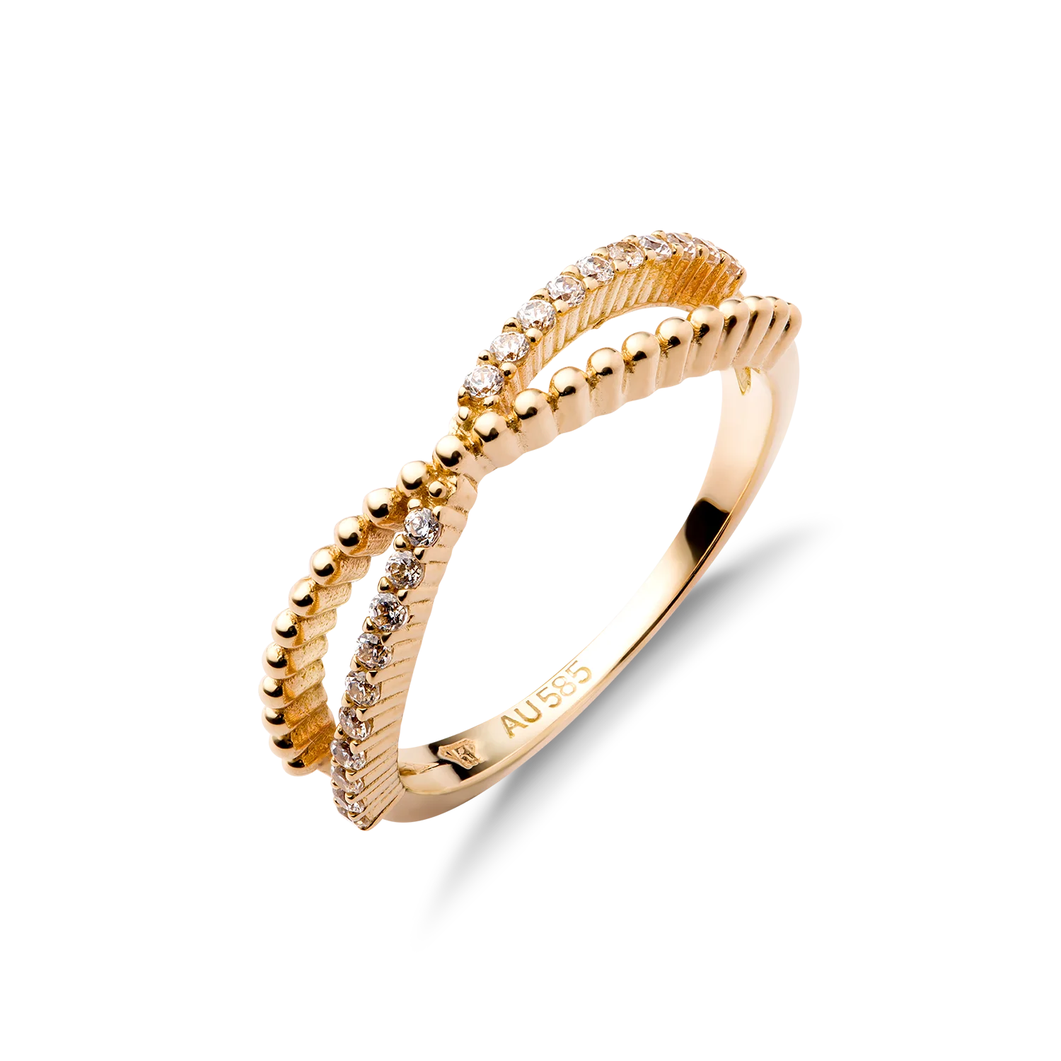 Custom Gold Ring Jewelry Rings Jewelry Jewelry Manufacturer NPTB269 HTJ Brand - Vietnam Engagement Women 14k Solid Gold