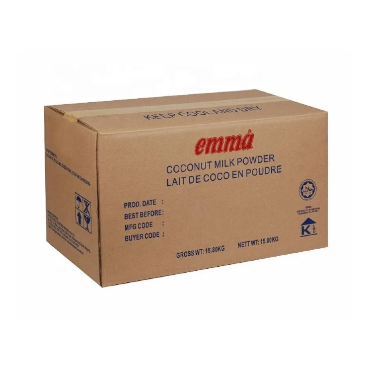 Supplier Malaysia Wholesales 15kg Weight Green Vacuum Pack Natural Sweet Coconut Milk Powder With 63% Grade Fat Content