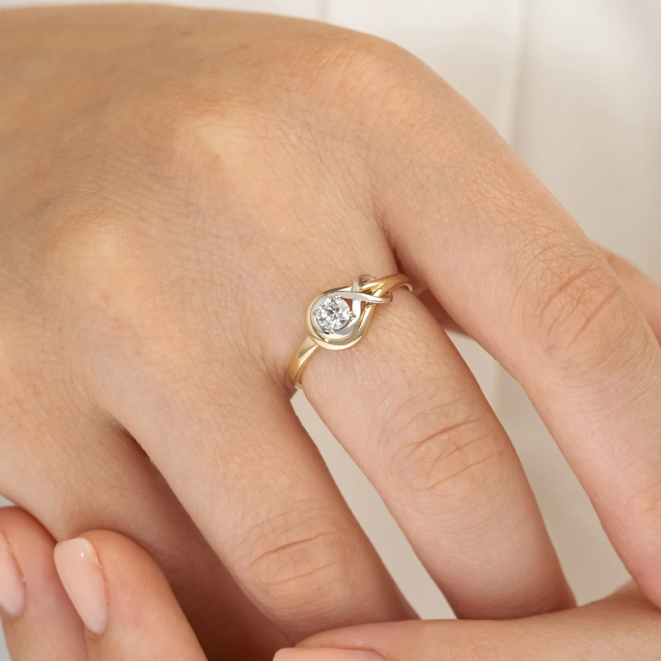 Engagement Classic Ring 14K Yellow Rose White Gold Cubic Zirconia Synthetic Spinel Custom Personalized Jewelry OEM ODM