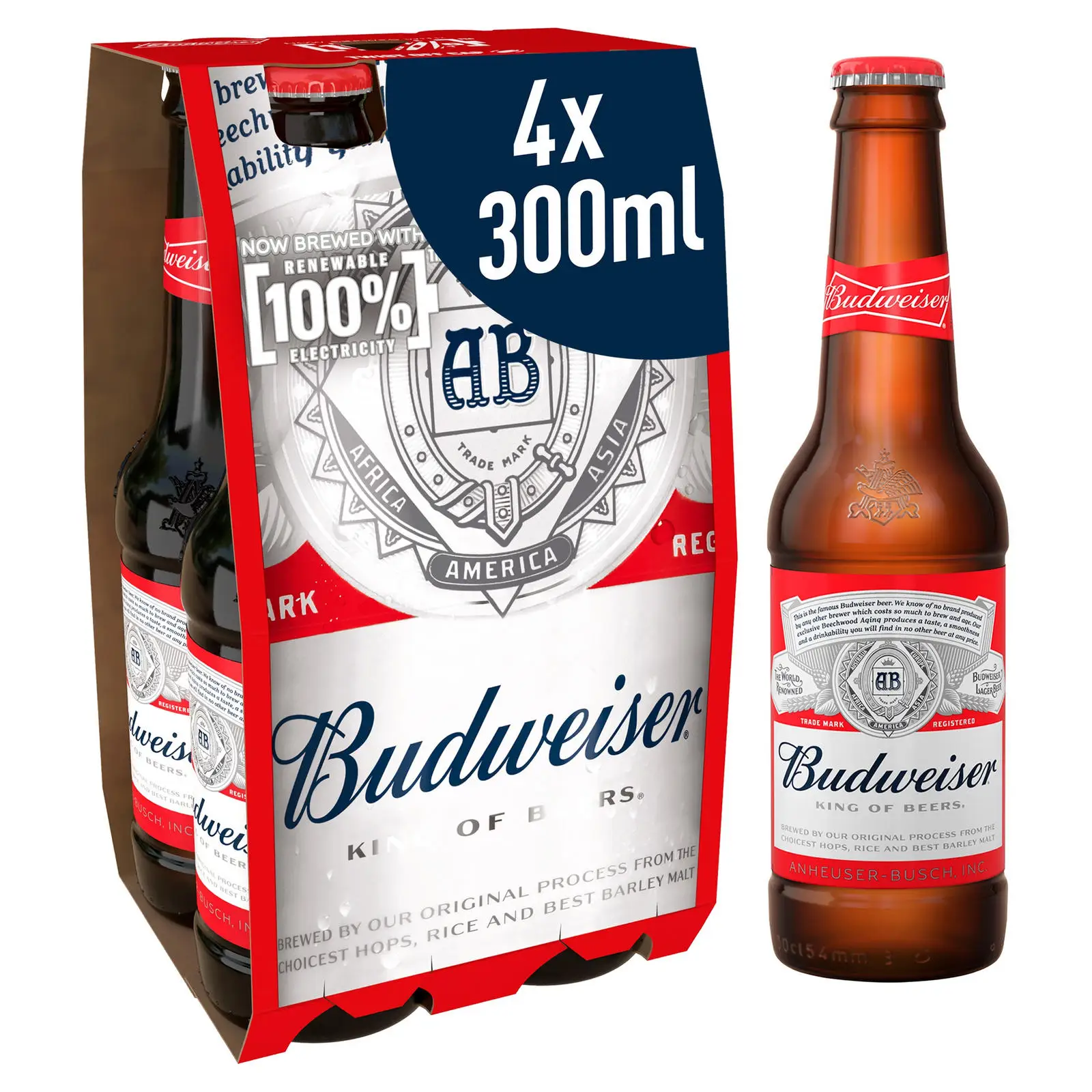 Affordable price for Premium Lager Budweiser Beer cheap price