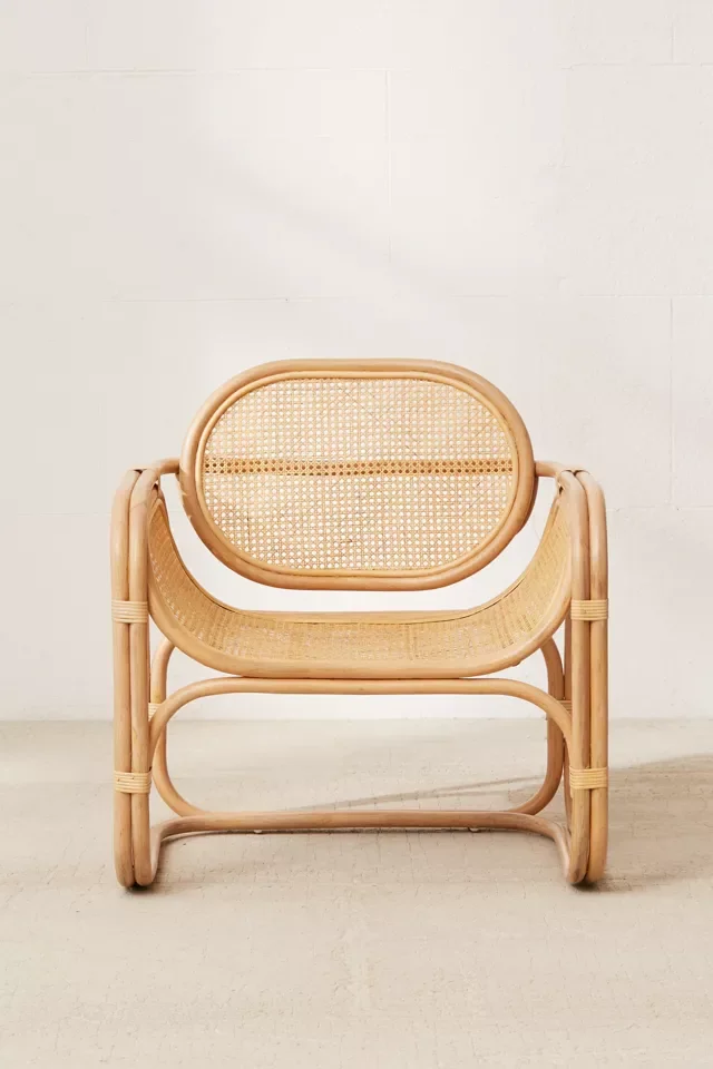 Vintage style Garden chairs Natuaral rattan dining chair with various colours Outdoor chair for decorative
