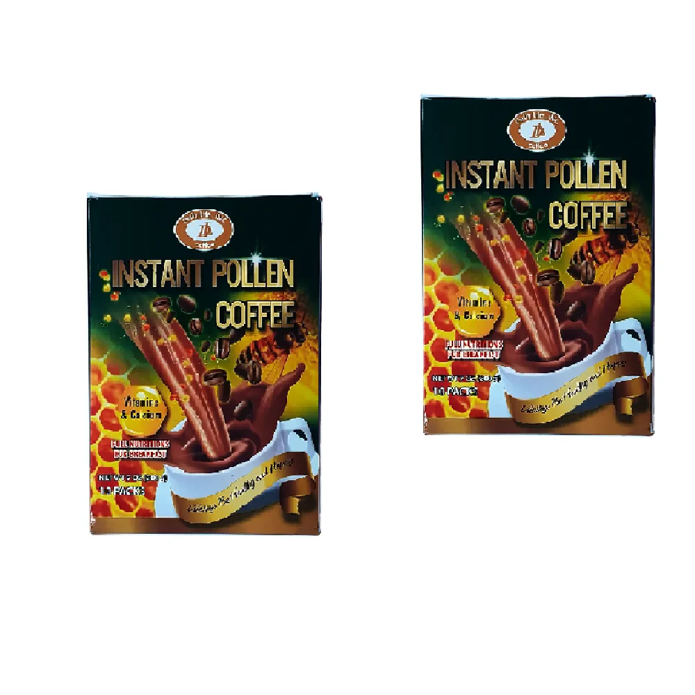 Best Selling Viet Nam OEM Service Pollen Aroma Sweet Caffeinated Box Ma 6 INSTANT POLLEN COFFEE 4IN1
