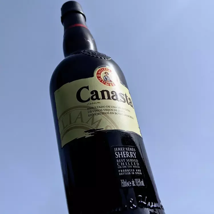 APERITIF Dessert Canasta Sherry Red 750ml Bottle Fortified  19.5% Alcoholic Beverage Wine Sweet Cream Origin from Spain