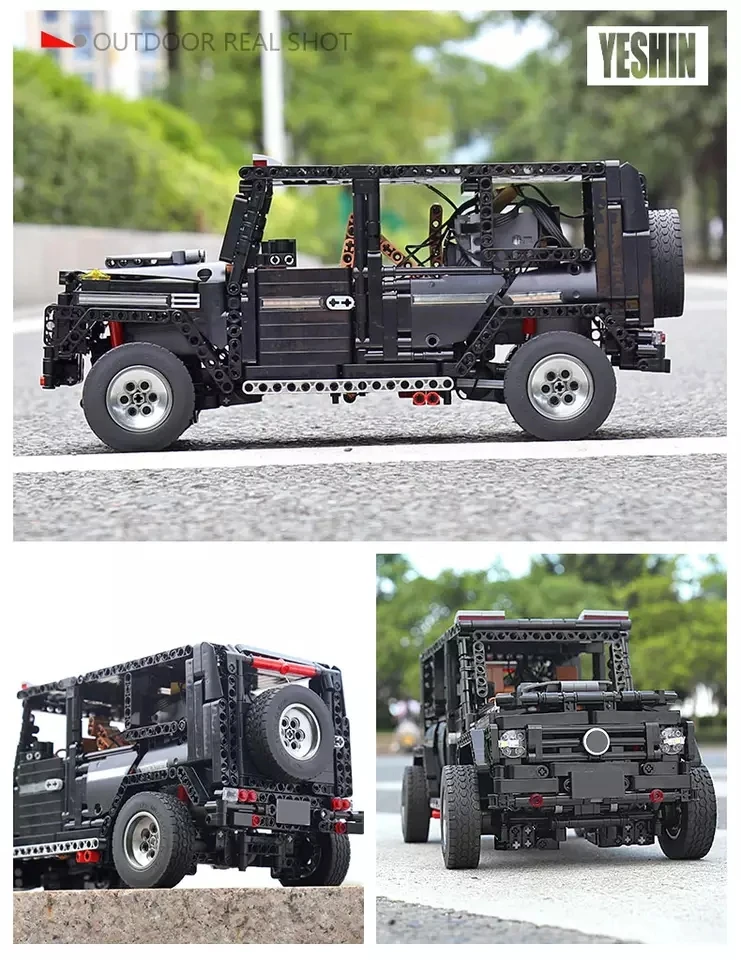 Формовка King 13068 Moc G65 внедорожник Радиоуправляемый автомобиль игрушечный Конструктор детский Подарочный обучающий Детский конструктор