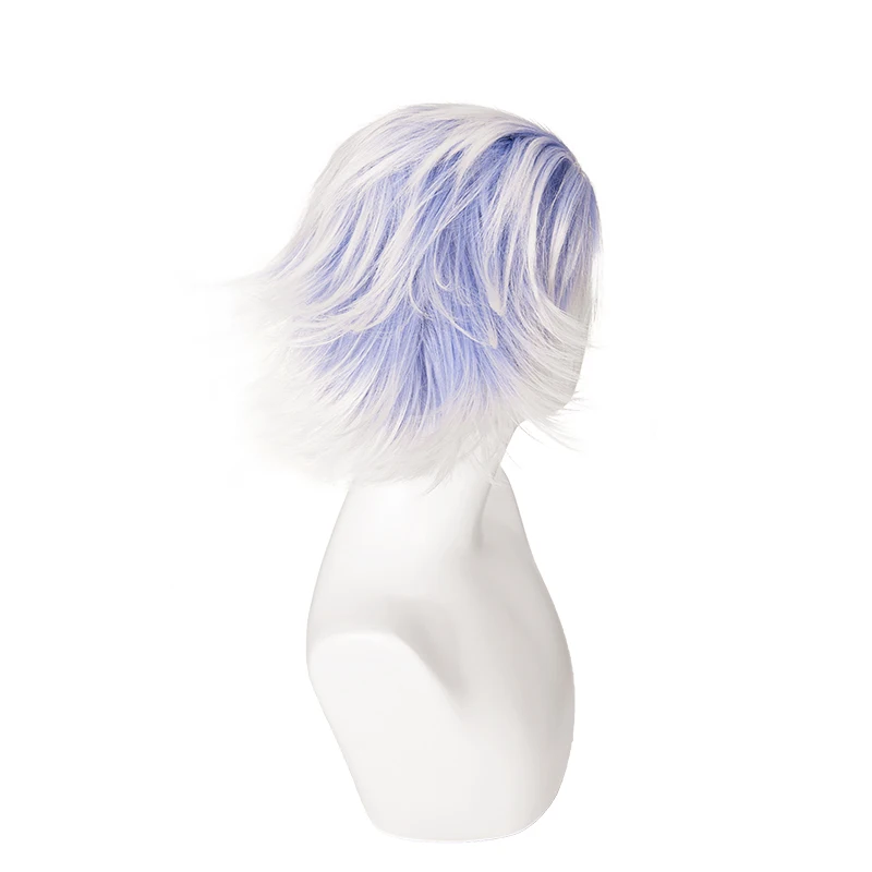 FiguartZERO Gojo Satoru short wig blue color tipped white color