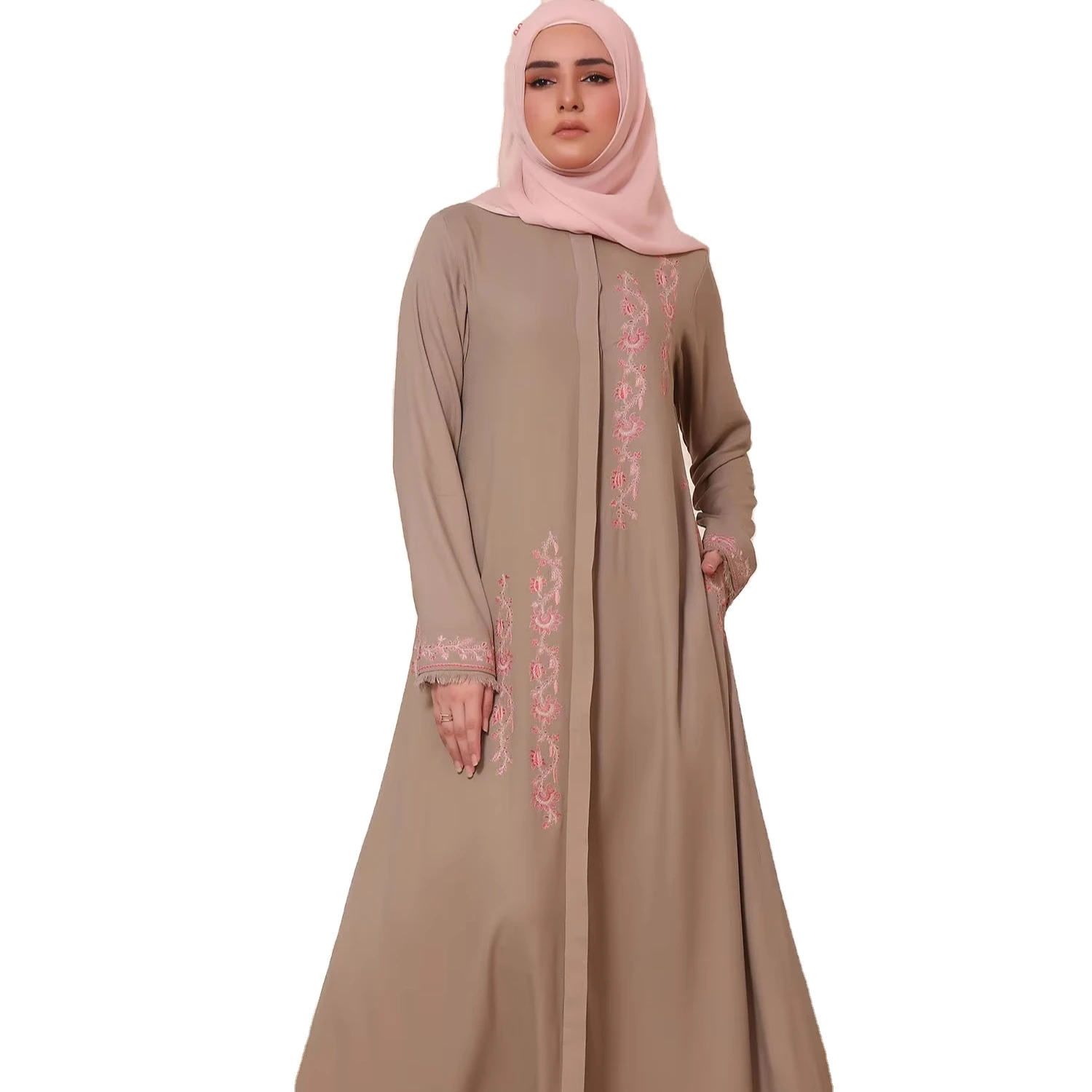 Дышащий изготовленный на заказ Производитель Abaya новейший дизайн Dubai Abaya Kaftan стильная королевская Женская Арабская абайя по индивидуальному заказу