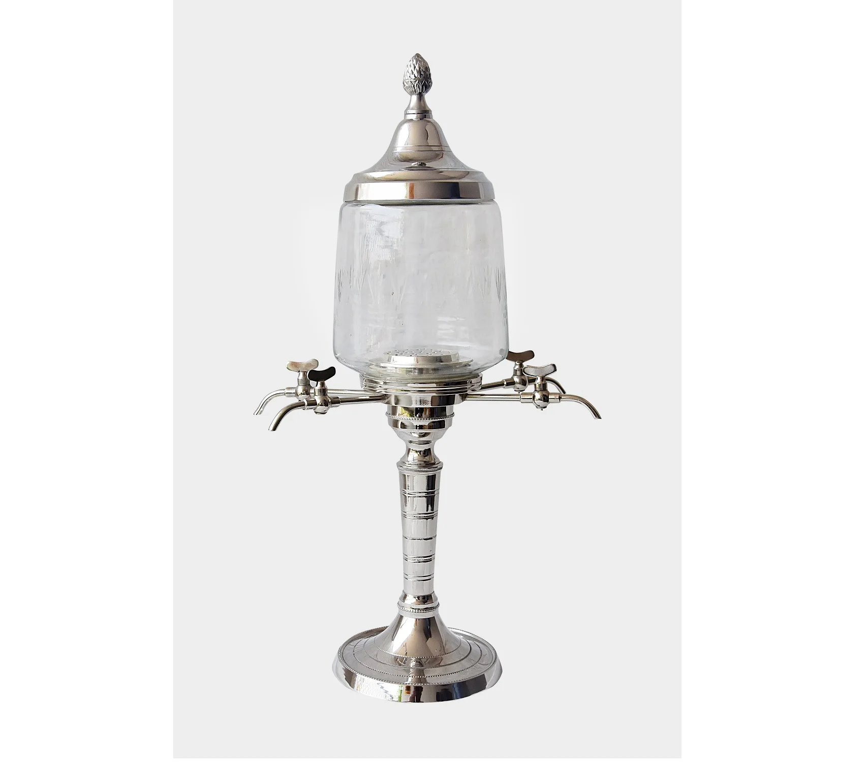 Handmade High Quality Metal ABSinthe Decanter Classic Style Portable Wine Fountain for Barware Gift with Classic Gift Box