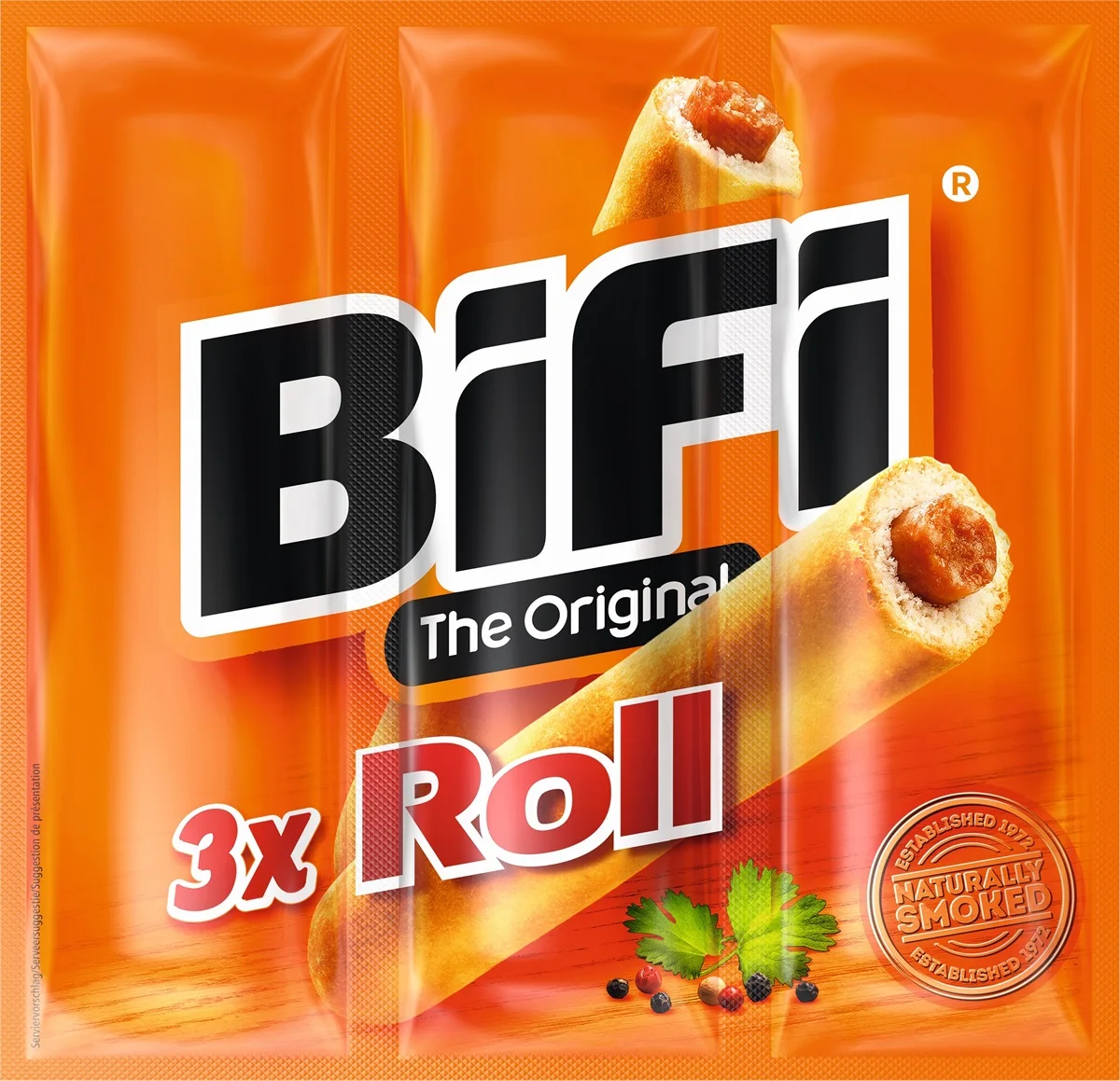 BiFi Carazza Original XXL, Pack of 16 (16 x 75 g), Pizza Snack, Mini Pizza , with Salami, Pizza Sauce and Cheese