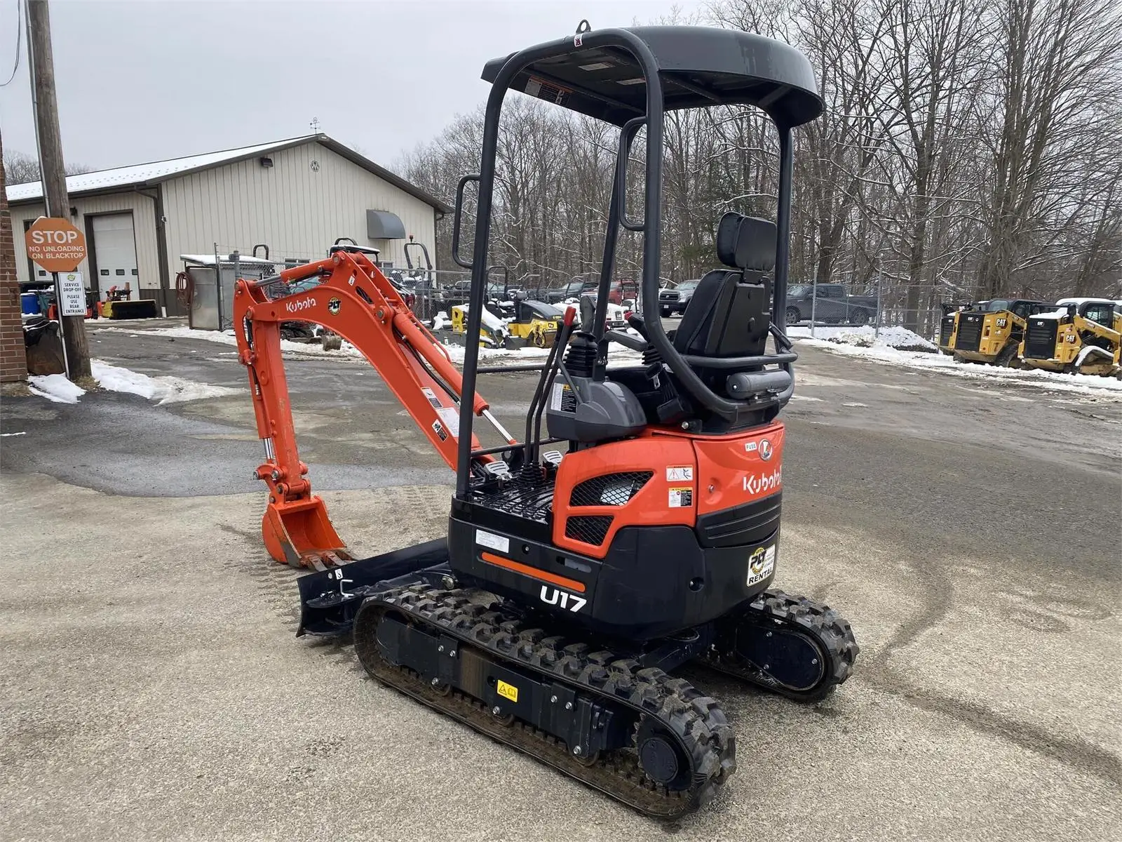 Мини-экскаватор 2023 Kubota U17 7 тонн колесное строительное оборудование гидравлическая коробка передач насос двигатель ведро распродажа