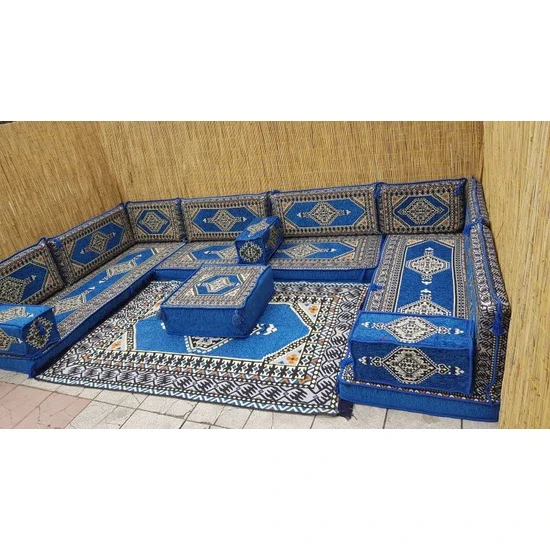 Тройной комплект оттоманка афганский арабский бар Кочевник Yoruk Восточный угловой диван