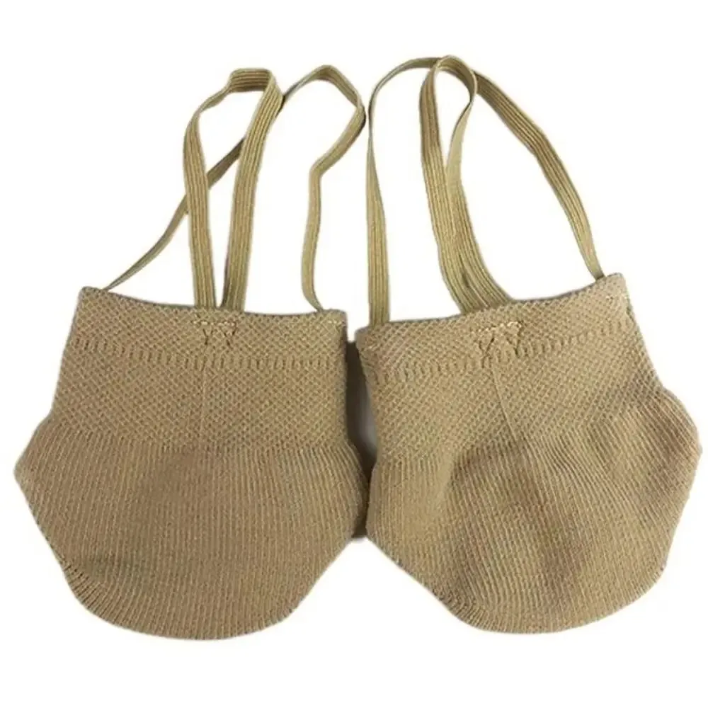 New Design Knitted Rhythmic Gymnastics Shoes Adult Protect Personalized Dance Shoes Soft Skin Color Soft Sole Shoes Belly Dance