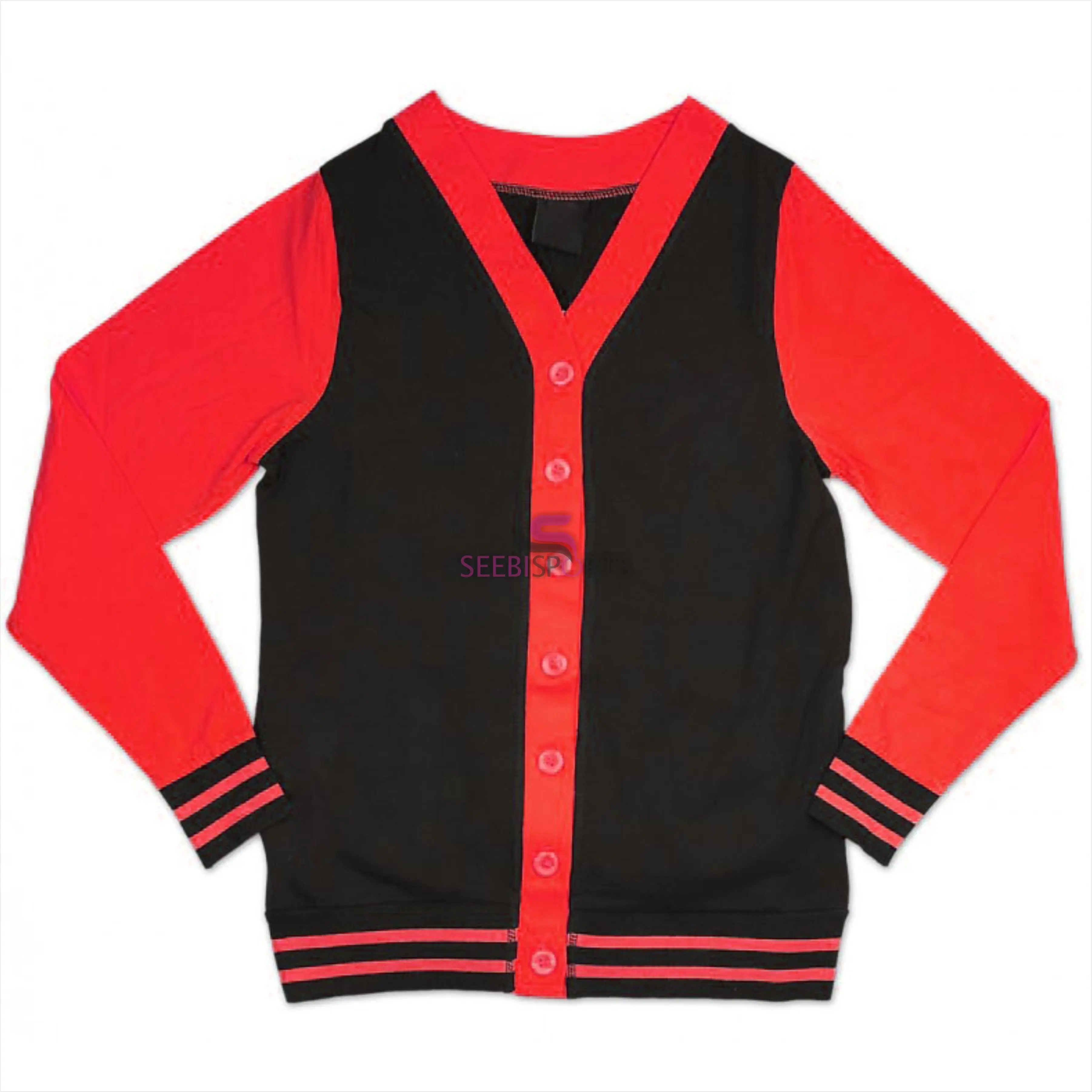 Newly Cardigan Coat Sweater Long Sleeve Knit Sweaters custom Letterman Cardigan Sweater for Men