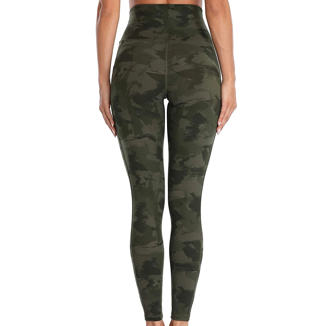 High Waist Seamless Yoga Pants Wholesale Custom Printed Women Winter Warm Sports Fitness Tights Leggings Breathable