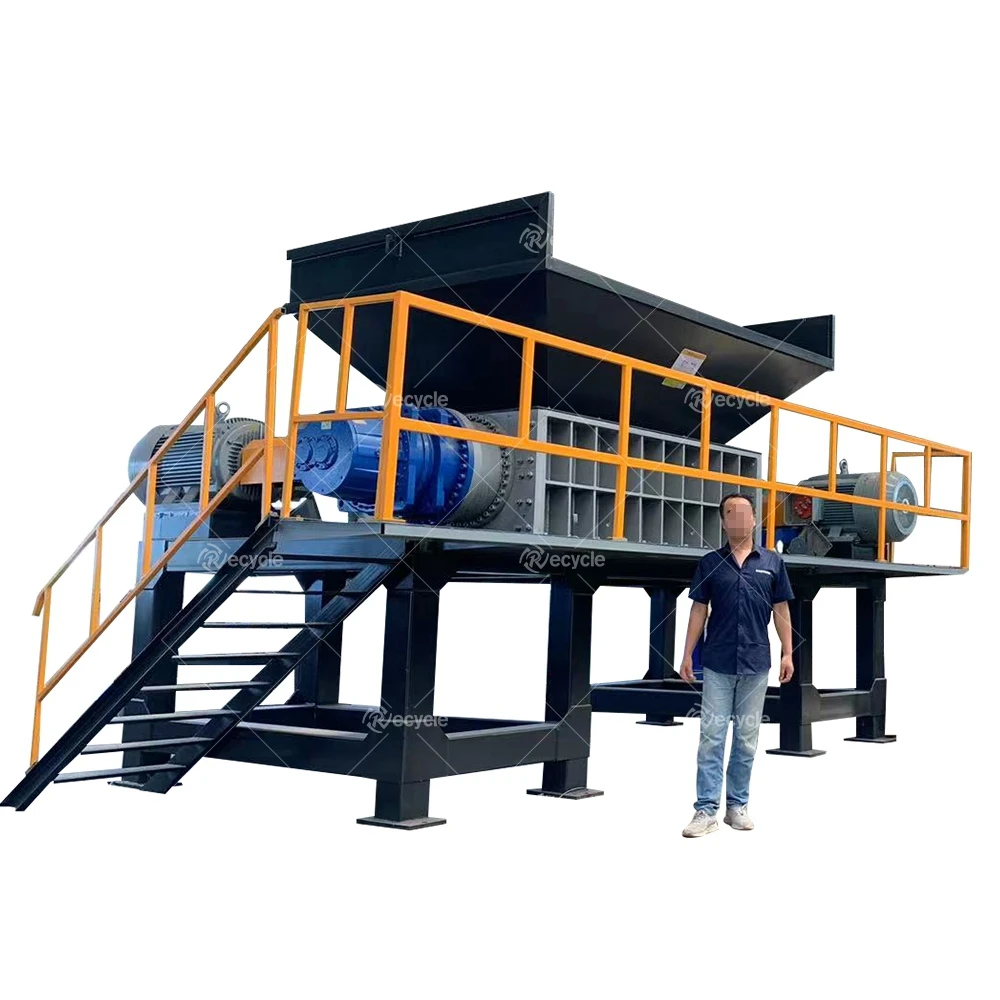 Car Frames Crusher Waste Metal Used Car Body Shredder Scrap Bicycle Crushing Machine for Sale