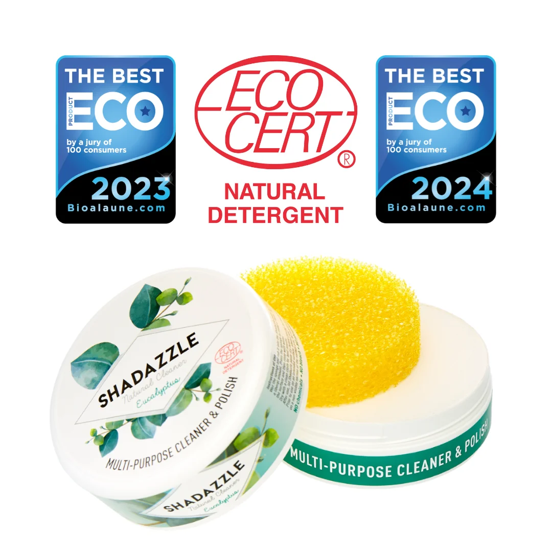 Shadazzle All Purpose Cleaner and Polish Eucalyptus Fragrance ECOCERT Detergent Natural 300 gr