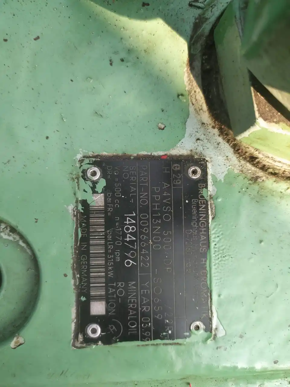 Hydraulic Pump A4VSO500