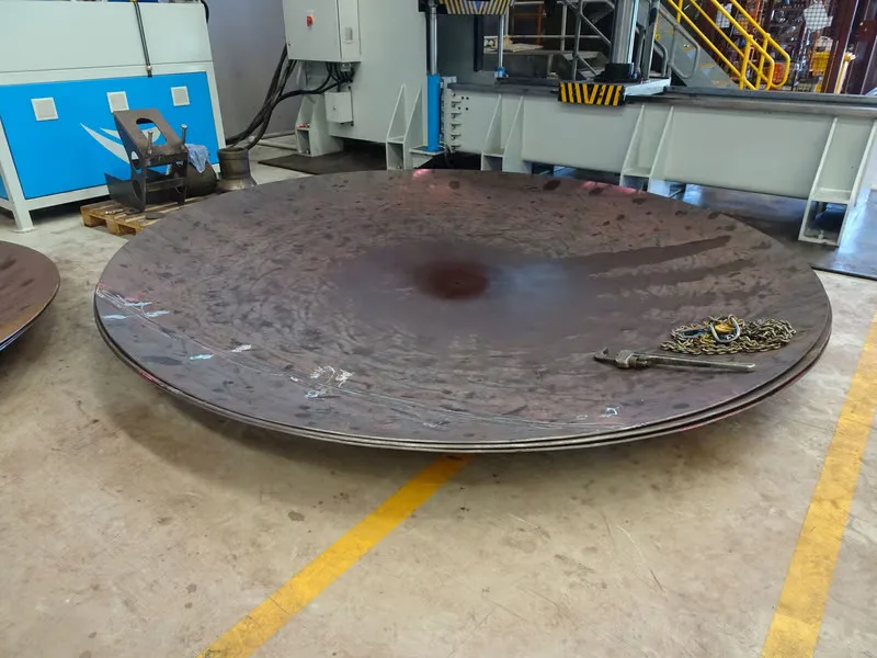 Dished Ends Press with Automatic Manipulator