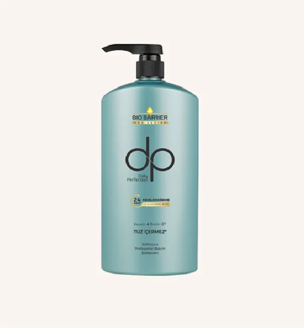 dp SALT & SULFATE FREE SHAMPOO COTTON MILK & WHEAT PROTEIN  KERATIN CARE BIOTIN ANTI-DANDRUFF PINE GLASS TURPENTINE BLACK CUMIN