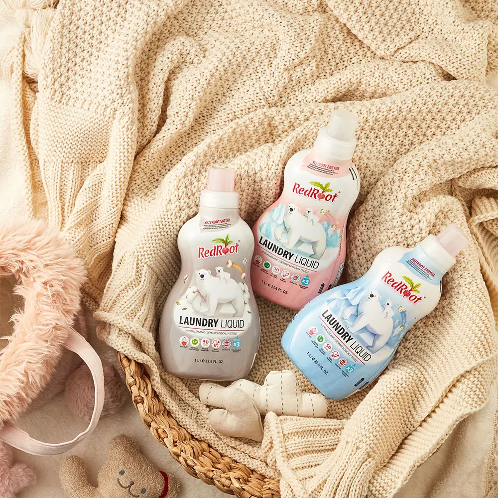 Top Selling Baby Products RedRoot Laundry Detergent_Musk Floral Plant-derived Ingredients 3x More Concentrated