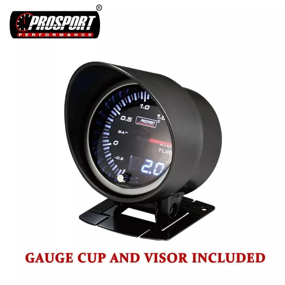 Universal Digital 85mm Speedometer Meter MPH Odometer GPS Function LED backlight Car vehicles
