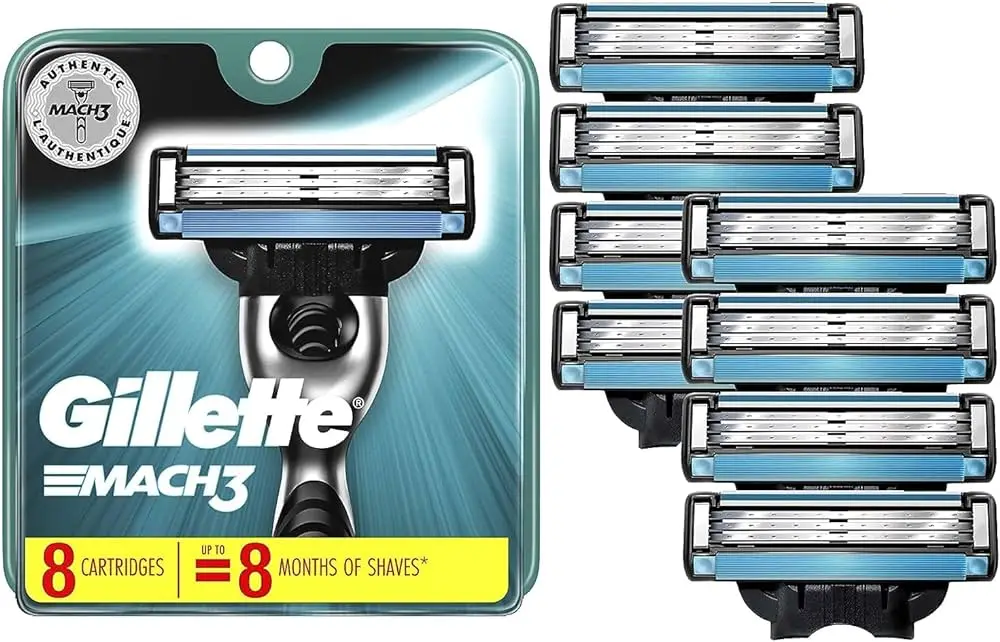 Дешевые одноразовые бритвенные лезвия Gillette Fusion готовы к экспорту