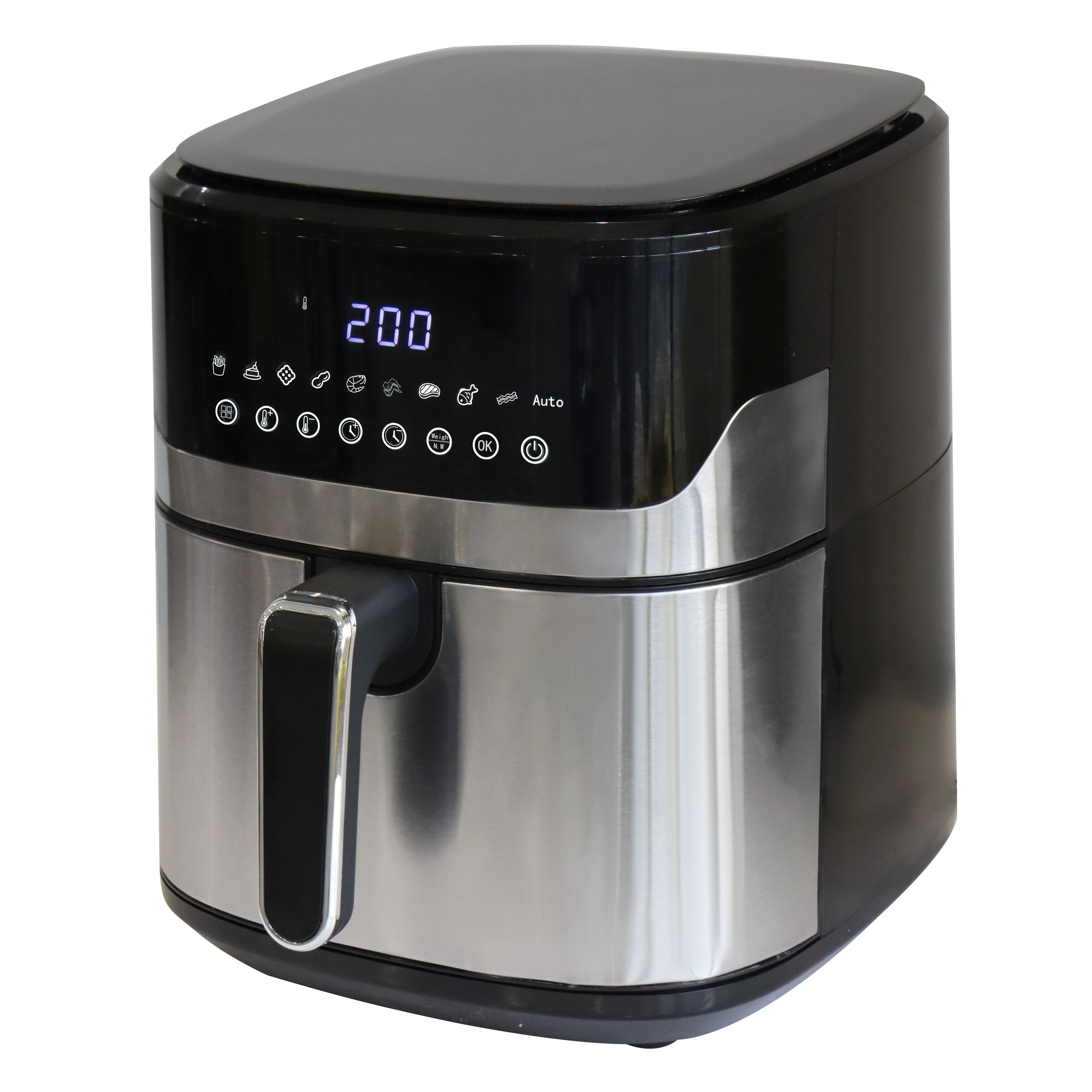 6.5L Hot Sale Smart Rapid Air Fryer Electric Deep Fryer with scale friteuse cosori air fryer