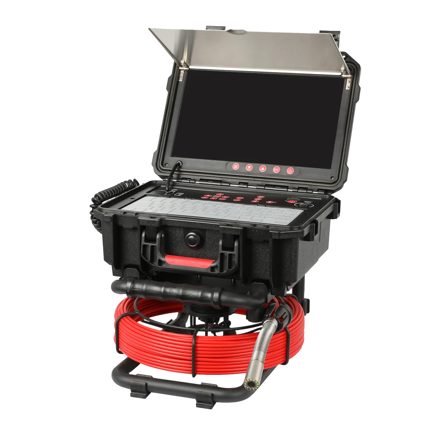 1080P Sewer Drain Sewage Drainage HD Pipe Inspection CCTV Camera Inspection Endoscope Drain DVR 512 Meter Counter Camera