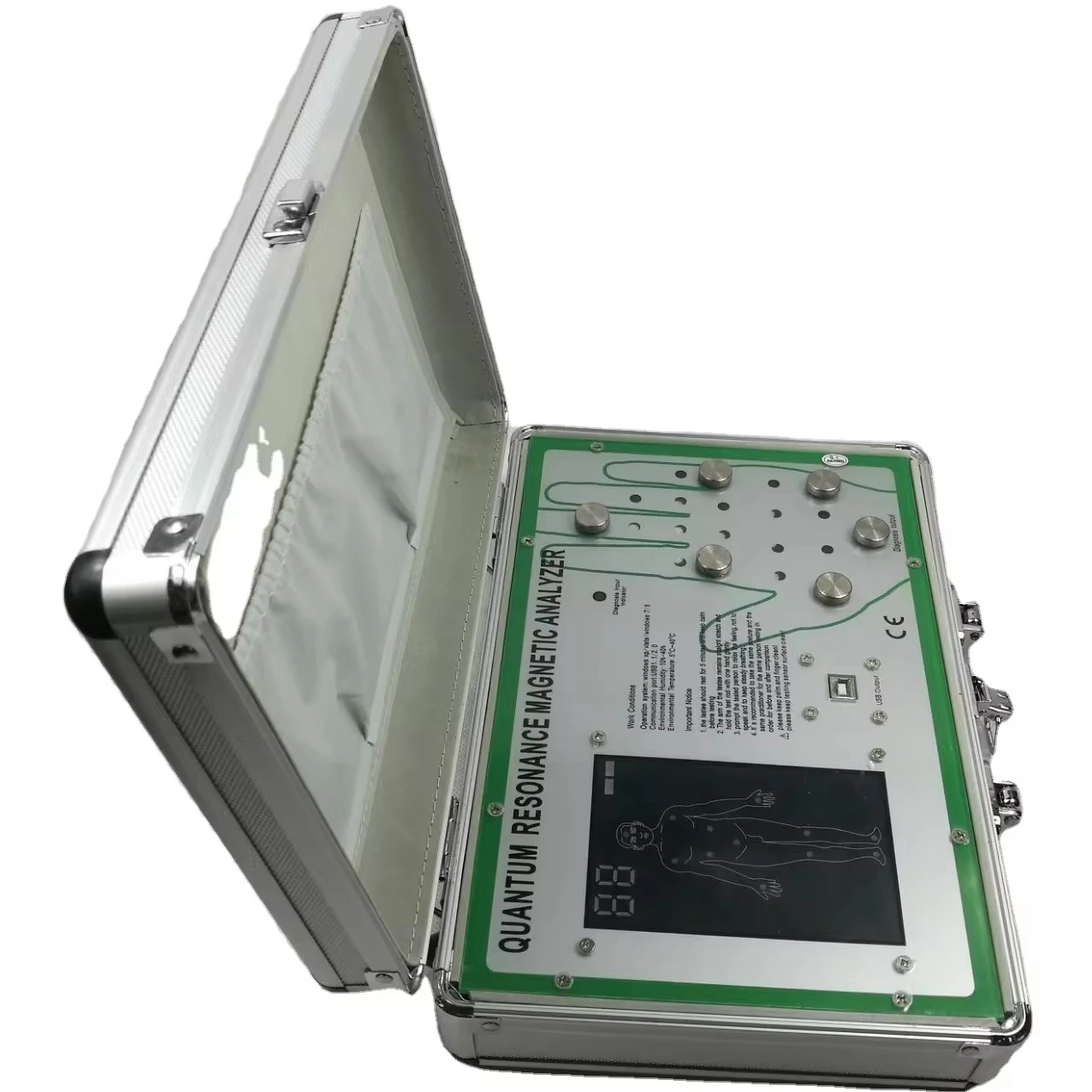 Квантово-резонансный магнитный анализатор ручной сенсорный квантовый тела с 49/52 ReportsSIN-CQA314 плюс