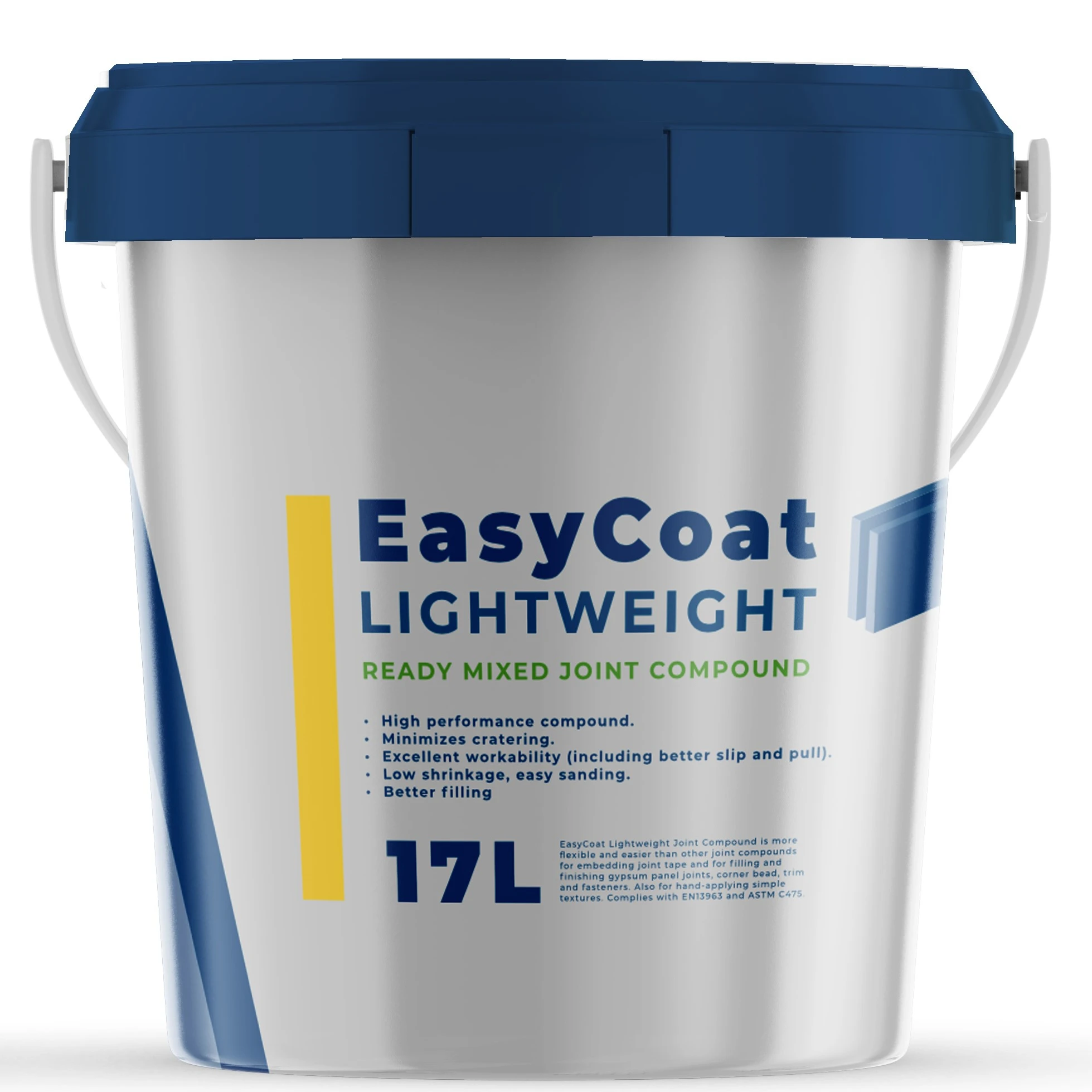 17 л EasyCoat готовое Смешанное соединение для гипсокартона внутренней стены Trockenbau