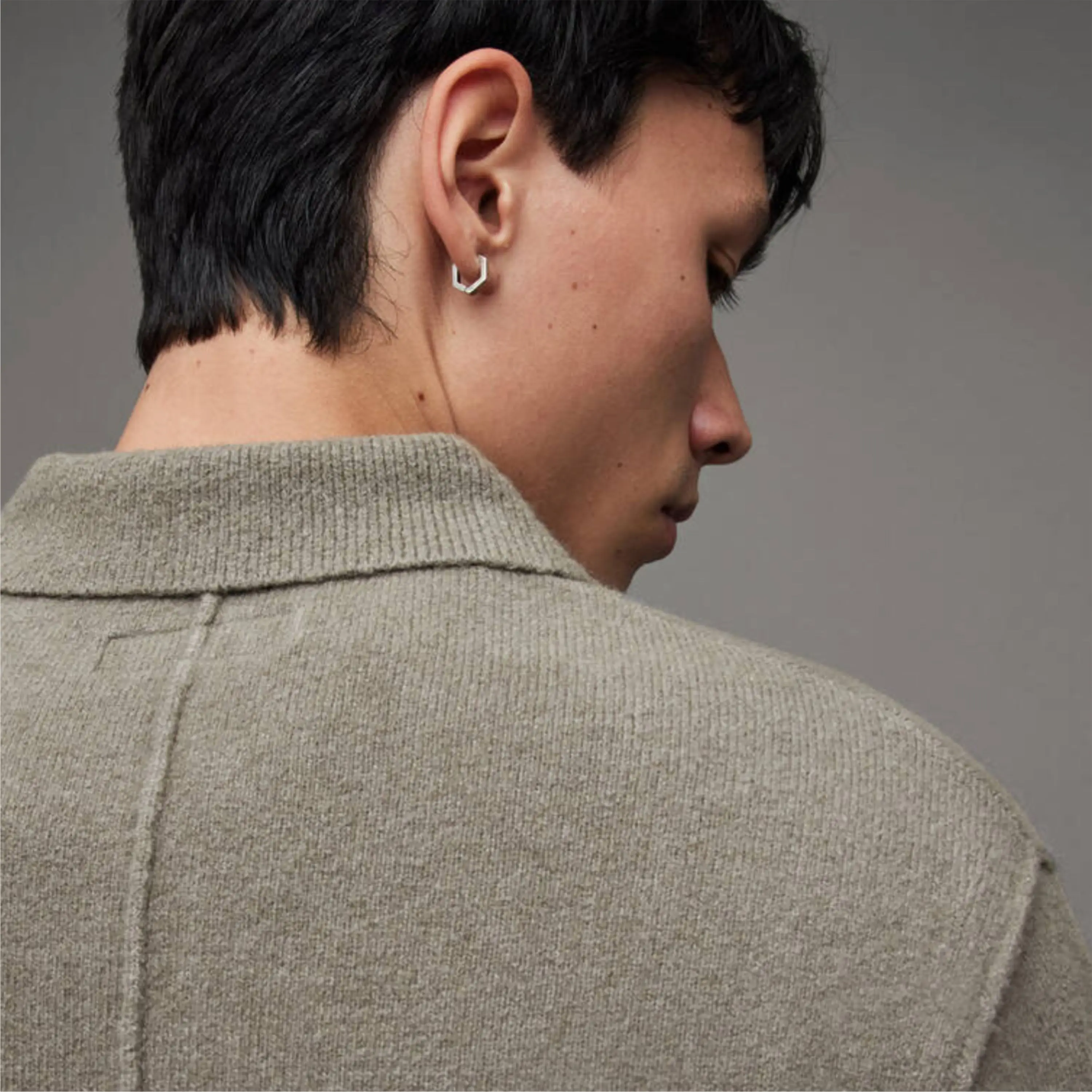 Fashion Men Polos Shirts Turn Down Collar Polos Casual Men Long Sleeve Turn Down Collar Stripes Color Block Buttons Shirt