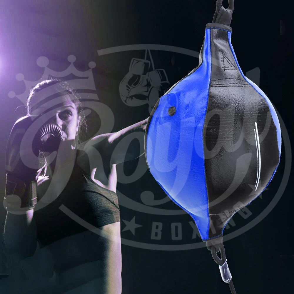 High-density PU Leather Sports Double End Adult Training Raction Target Standing Boxing Speed Ball