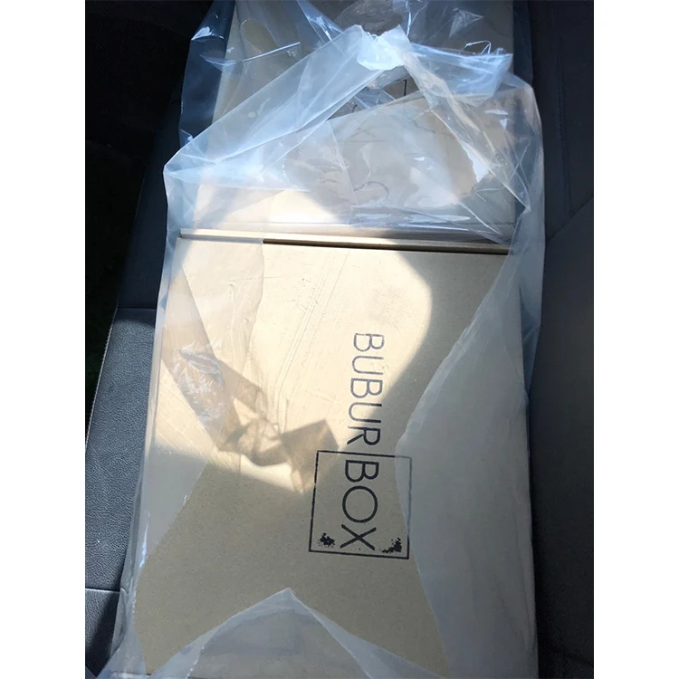 100% Virgin Material Moisture Proof Cake Box Carrier Handle Bag See Through Plastic Bag Bulk Supplier from Malaysia