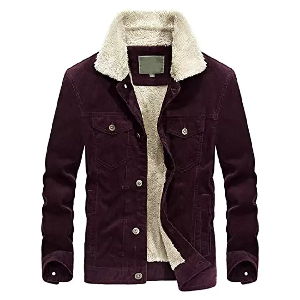 Men Denim Jacket Streetwear Hip Hop Men Fur Jean Jackets Male Casual Outwear New Autumn Winter Fashion Slim Fit Coat