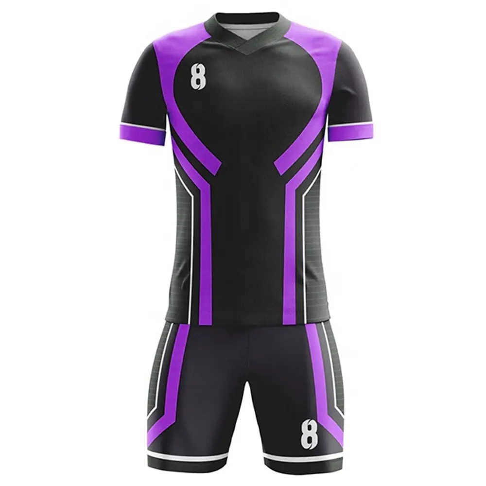 Hot Product Soccer uniform In Cheap Price  Soccer Jerseys Sublimated Printing Team Soccer Uniforms Sale OEM Madrid Sports